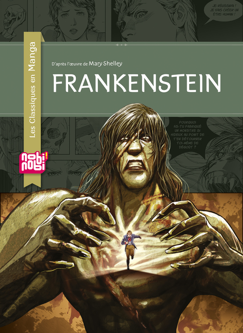 Couverture ebook de Frankenstein, de Liu Linus