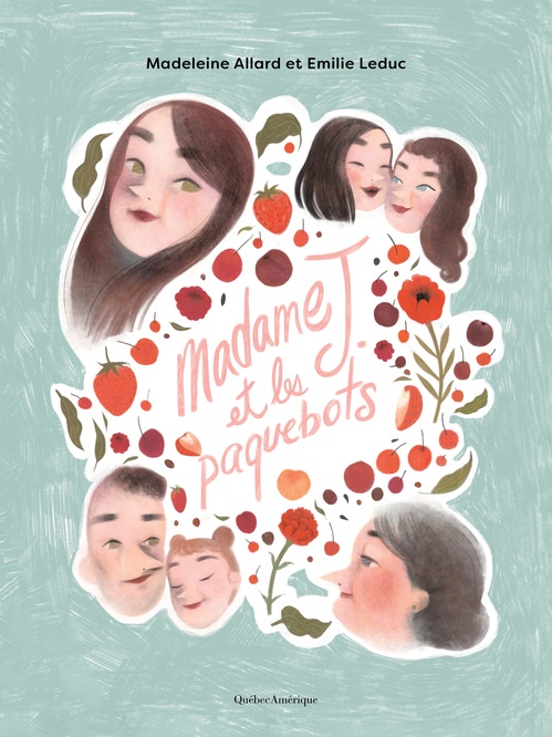 Couverture ebook de Madame J. et les paquebots, de Madeleine Allard, Emilie Leduc