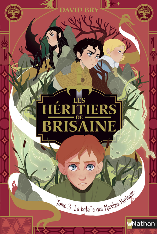 ebook cover of Les héritiers de Brisaine - tome 3 La bataille des marches hurleuses, by David Bry