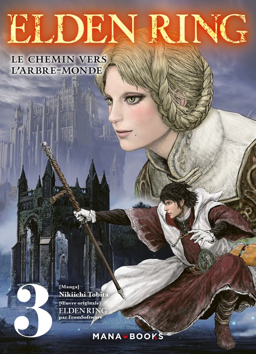 Couverture ebook de Elden Ring : Le chemin vers l'Arbre-Monde T03 (ePub), de Nikiichi Tobita