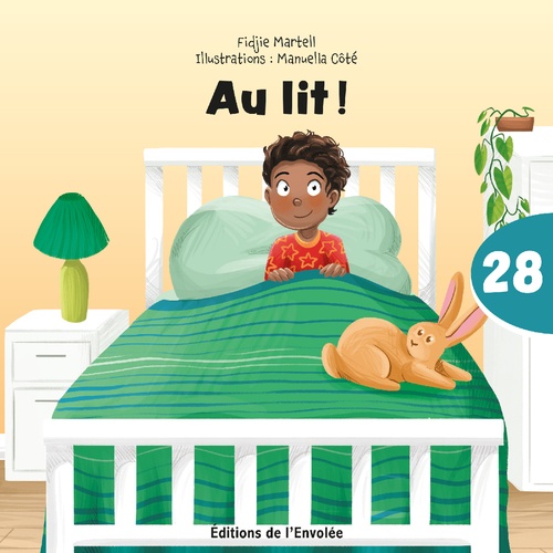 Couverture ebook de Au lit !, de Fidjie Martel