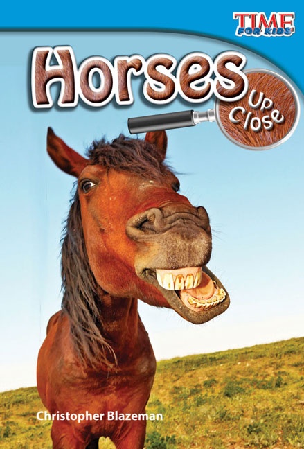 Couverture ebook de Horses Up Close, de Christopher Blazeman