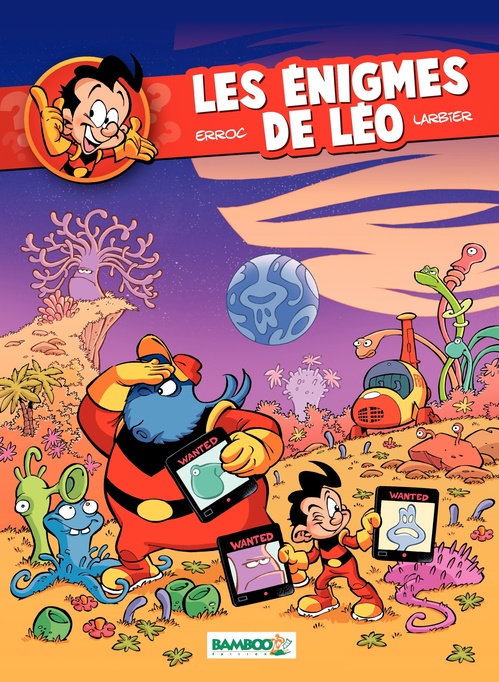 Couverture ebook de Les énigmes de Léo, de Erroc