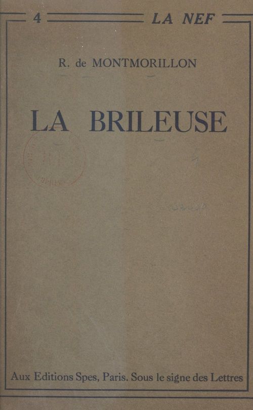 Couverture ebook de La Brileuse, de Ranulf De Montmorillon