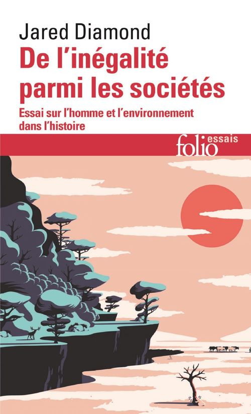 Couverture ebook de De l'inégalité parmi les sociétés. Essai sur l'homme et l'environnement dans l'histoire, de Jared Diamond