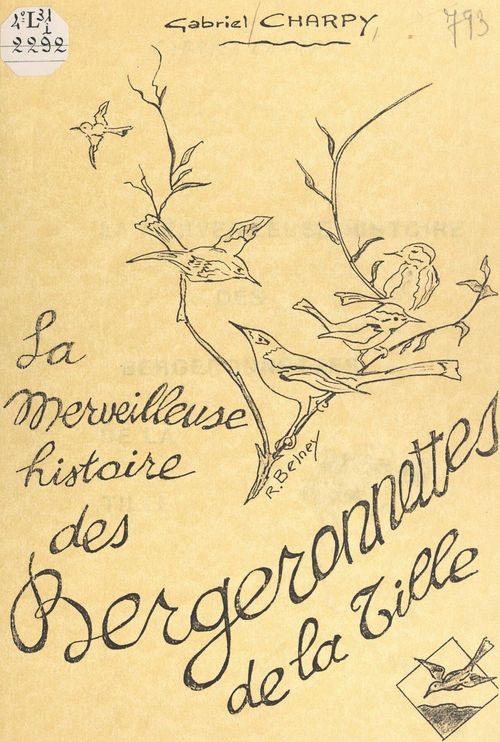 Couverture ebook de La merveilleuse histoire des Bergeronnettes de la Tille, de Gabriel Charpy