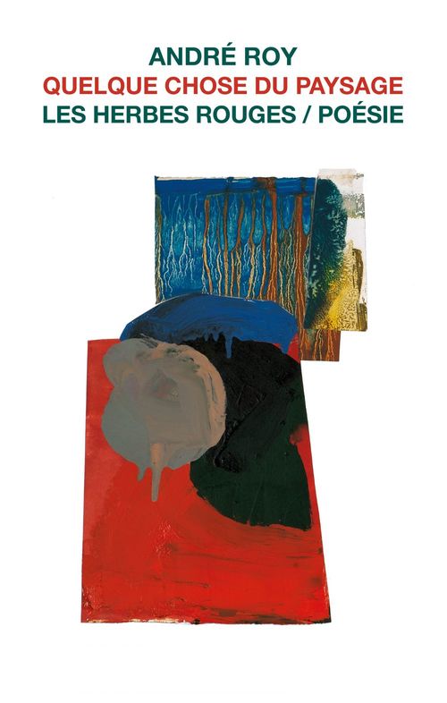 Couverture ebook de Quelque chose du paysage, de Roy Andre