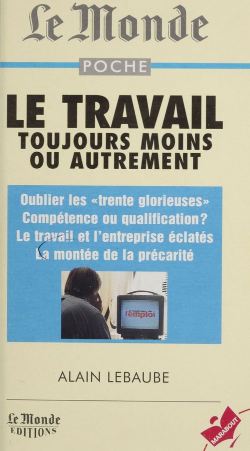 ebook cover of Le travail, by Lebaube