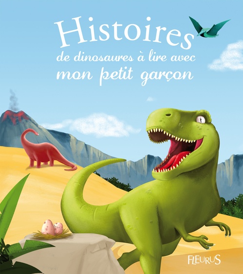 ebook cover of Histoires de dinosaures à lire avec mon petit garçon, by Collectif
