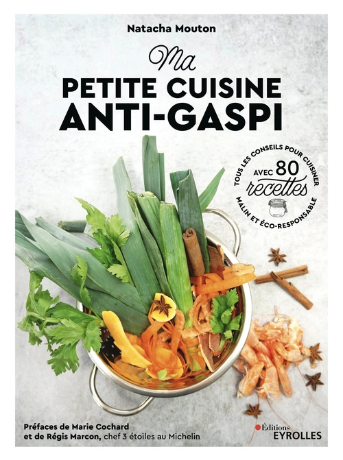 Couverture ebook de Ma petite cuisine anti-gaspi, de Natacha Mouton, Marjolaine Revel