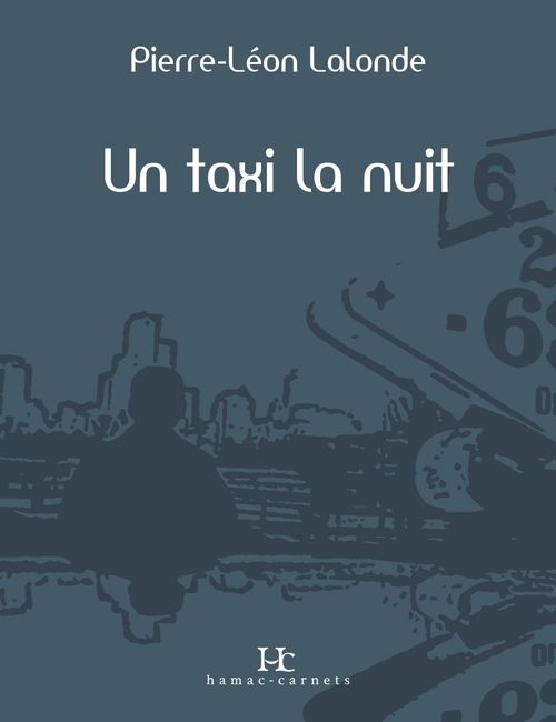 ebook cover of Un taxi la nuit, by Pierre-léon Lalonde