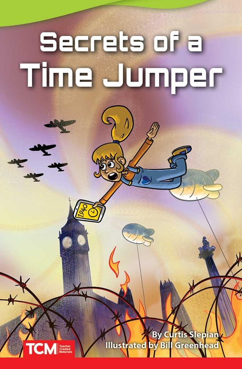 Couverture ebook de Secrets of a Time Jumper, de Curtis Slepian