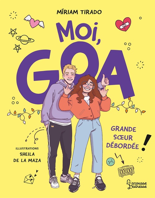 Couverture ebook de Moi, Goa, grande soeur débordée, de Miriam Tirado