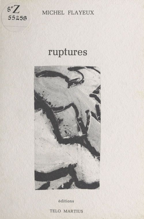 ebook cover of Ruptures, by Michel Flayeux