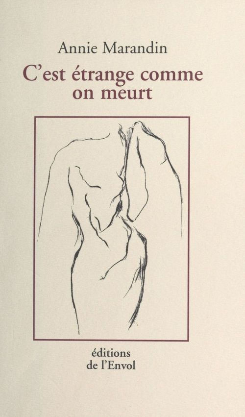 Couverture ebook de C'est étrange comme on meurt, de Xxx