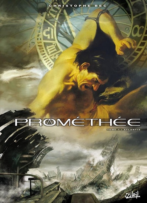 Couverture ebook de Prométhée T01 - Atlantis, de Christophe Bec