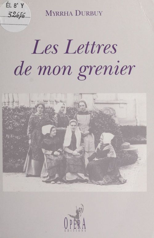 ebook cover of Les lettres de mon grenier, by Myrrha Durbuy