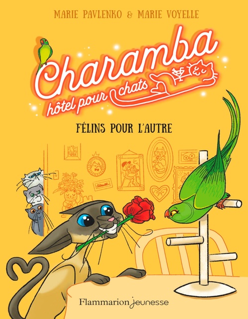 Couverture ebook de Charamba, hôtel pour chats (Tome 2) - Félins pour l'autre, de Marie Pavlenko
