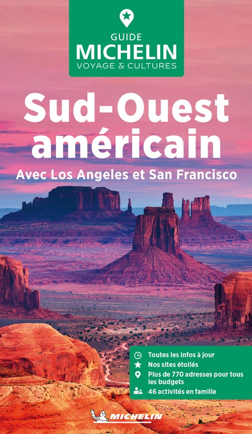 Couverture ebook de Guide Vert Sud-Ouest américain epub, de Collectif