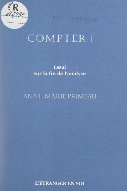 ebook cover of Compter !, by Anne-Marie Primeau