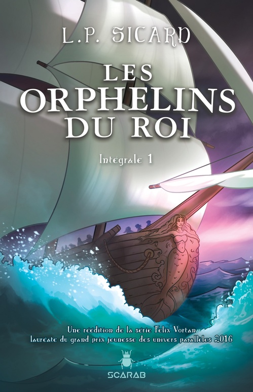 Couverture ebook de Les Orphelins du roi - Intégrale 1, de Louis-Pier Sicard