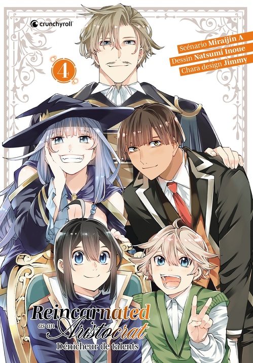 ebook cover of Reincarnated As An Aristocrat - T04, by Natsumi Inoue