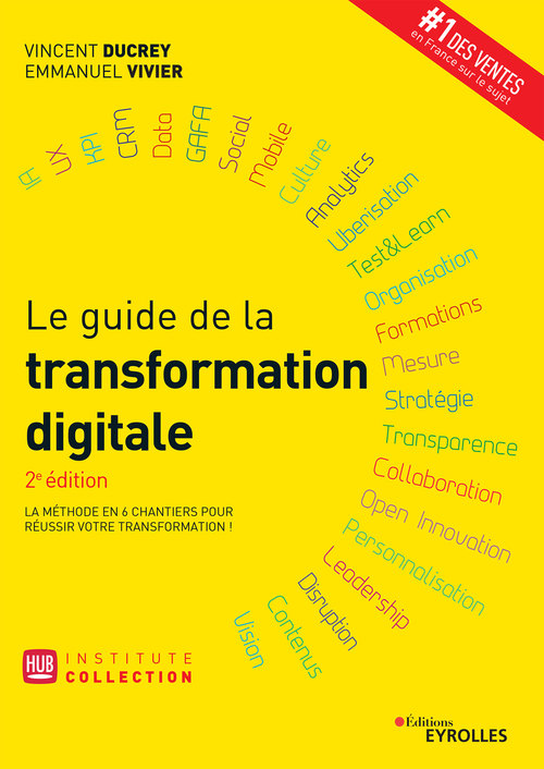 Couverture ebook de Le guide de la transformation digitale, de Ducrey/Vivier