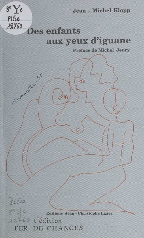 Couverture ebook de Des enfants aux yeux d'iguane, de Jean-Michel Klopp