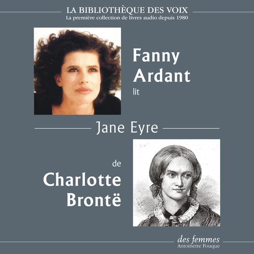 audiobook cover of Jane Eyre, by Charlotte Brontë