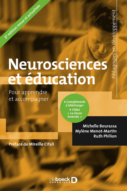 ebook cover of Neurosciences et éducation : Pour apprendre et accompagner, by Michelle Bourassa, Mylène Menot-Martin, Ruth Philion