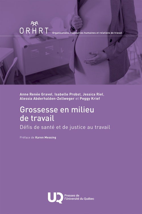 ebook cover of Grossesse en milieu de travail, by Alessia Abderhalden-Zellweger, Peggy Krief, Jessica Riel, Isabelle Probst, Anne Renée Gravel