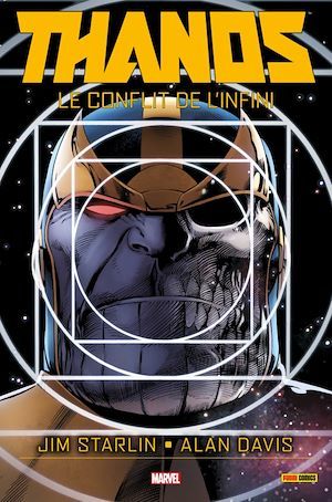 ebook cover of Thanos - Le conflit de l'infini, by Jim Starlin, Alan Davis