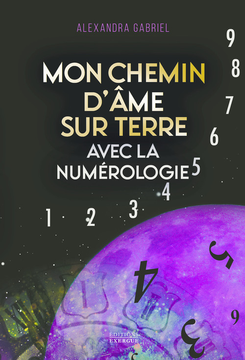 ebook cover of Mon chemin d'âme sur Terre avec la numérologie, by Alexandra Gabriel