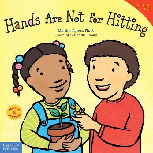 Couverture ebook de Hands Are Not for Hitting, de Martine Agassi