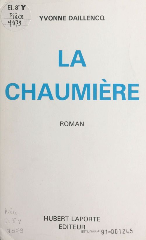 ebook cover of La chaumière, by Yvonne Daillencq