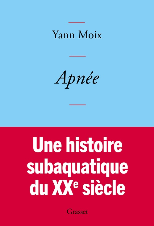 ebook cover of Apnée, by Yann Moix