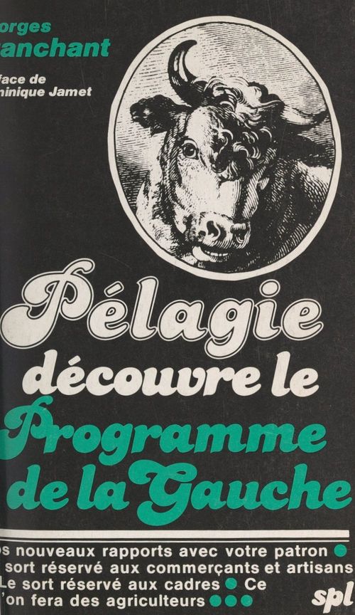 Couverture ebook de Pélagie découvre le programme de la Gauche, de Georges Tranchant