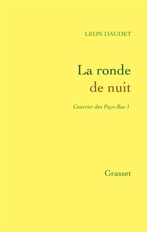 Couverture ebook de La ronde de nuit, de Léon Daudet