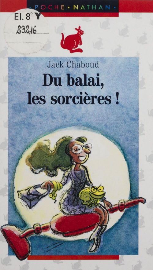 Couverture ebook de Du balai, les sorcières !, de Chabou/Dieterle