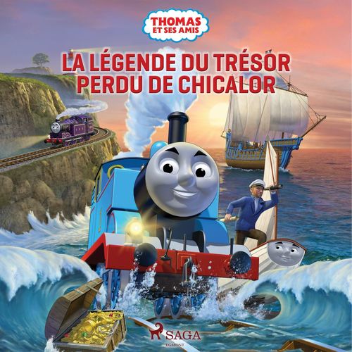 Couverture audiobook de Thomas et ses amis - La Légende du trésor perdu de Chicalor, de Mattel