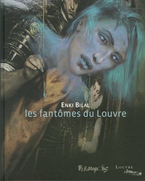 Couverture ebook de Les fantômes du Louvre, de Enki Bilal