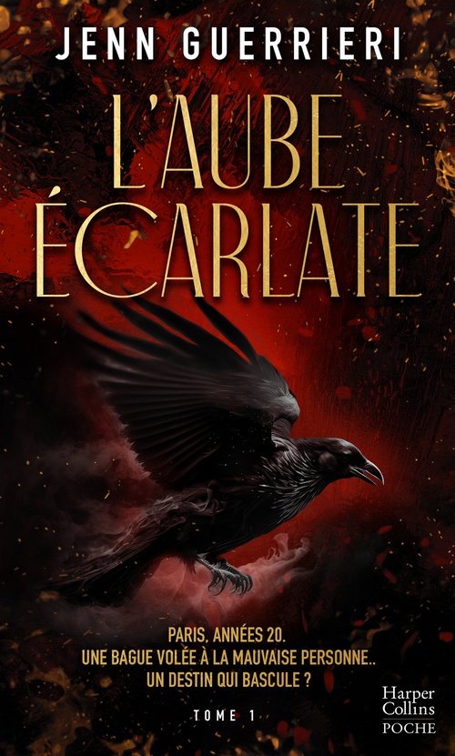 ebook cover of L'Aube écarlate - Tome 1, by Jenn Guerrieri