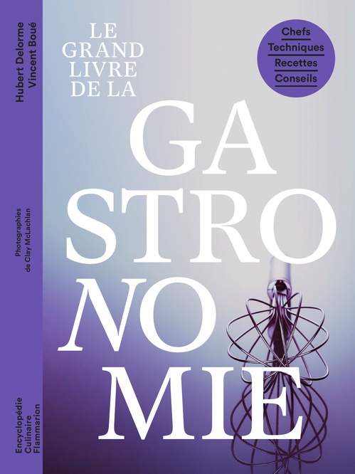 Couverture ebook de Le grand livre de la gastronomie française, de Vincent Boué, Hubert Delorme