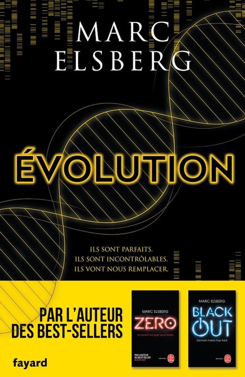 ebook cover of Evolution, by Marc Elsberg