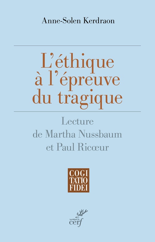 ebook cover of L'éthique à l'épreuve du tragique, by Anne Solen Kerdraon