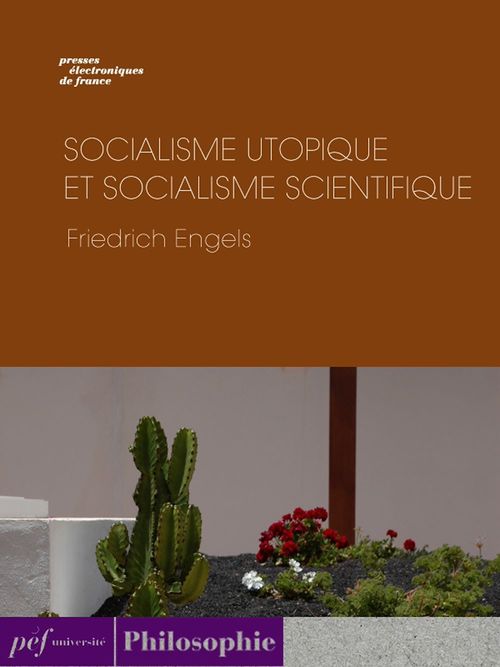 Couverture ebook de Socialisme utopique et socialisme scientifique, de Friedrich Engels