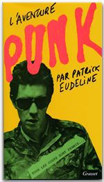 Couverture ebook de L'aventure punk, de Patrick Eudeline