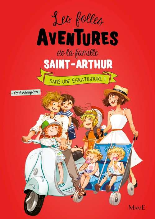 ebook cover of Sans une égratignure !, by Paul Beaupère, Ariane Delrieu