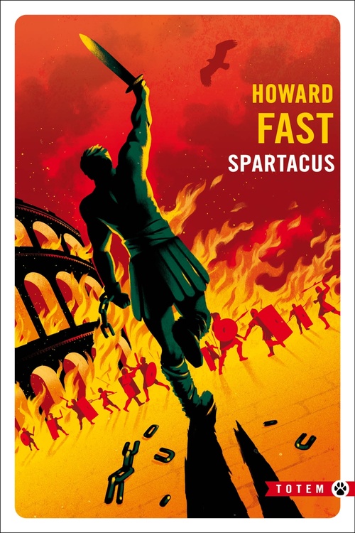 Couverture ebook de Spartacus, de Howard Fast