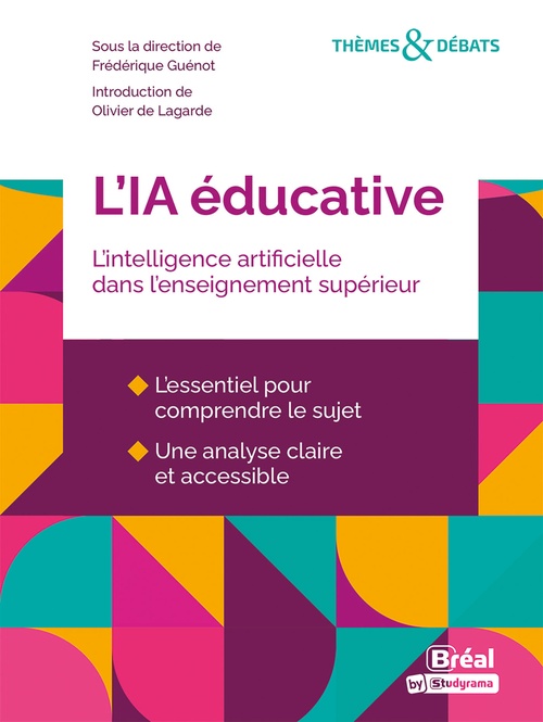 ebook cover of L'IA éducative : L'intelligence artificielle dans l'enseignement supérieur, by Frédérique Guénot